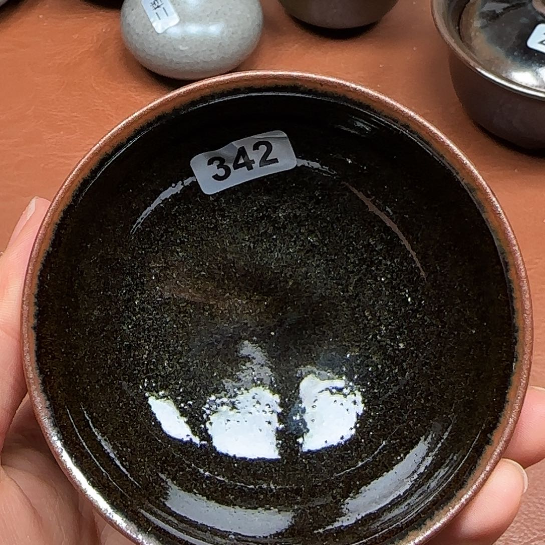 茶盏龙窑柴烧原矿原釉342
