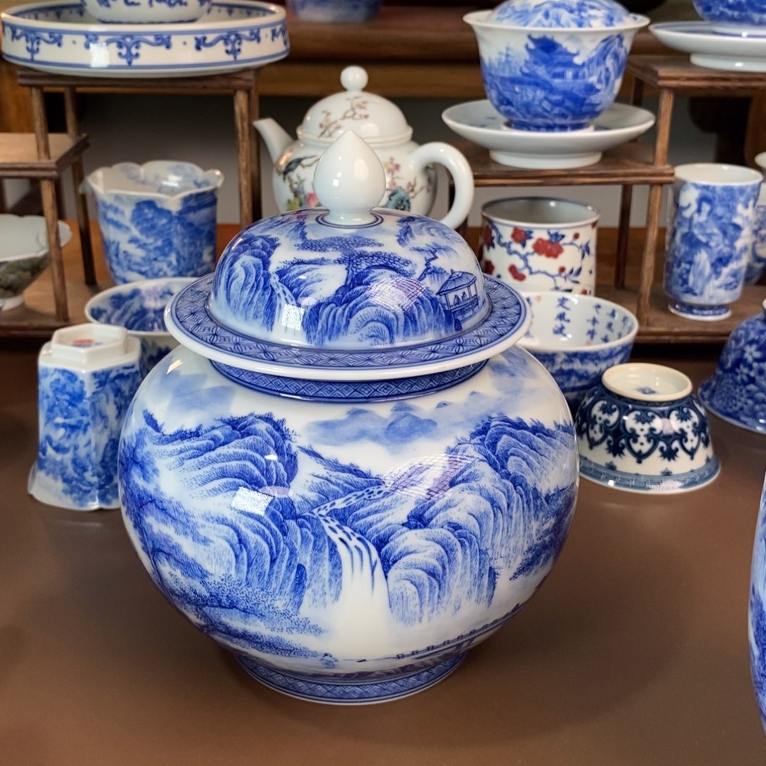 景德镇陶瓷手工手绘