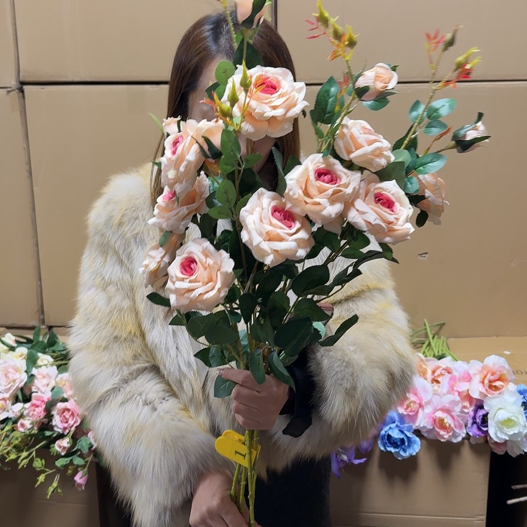 1号「闪购」仿真花，公主请下单