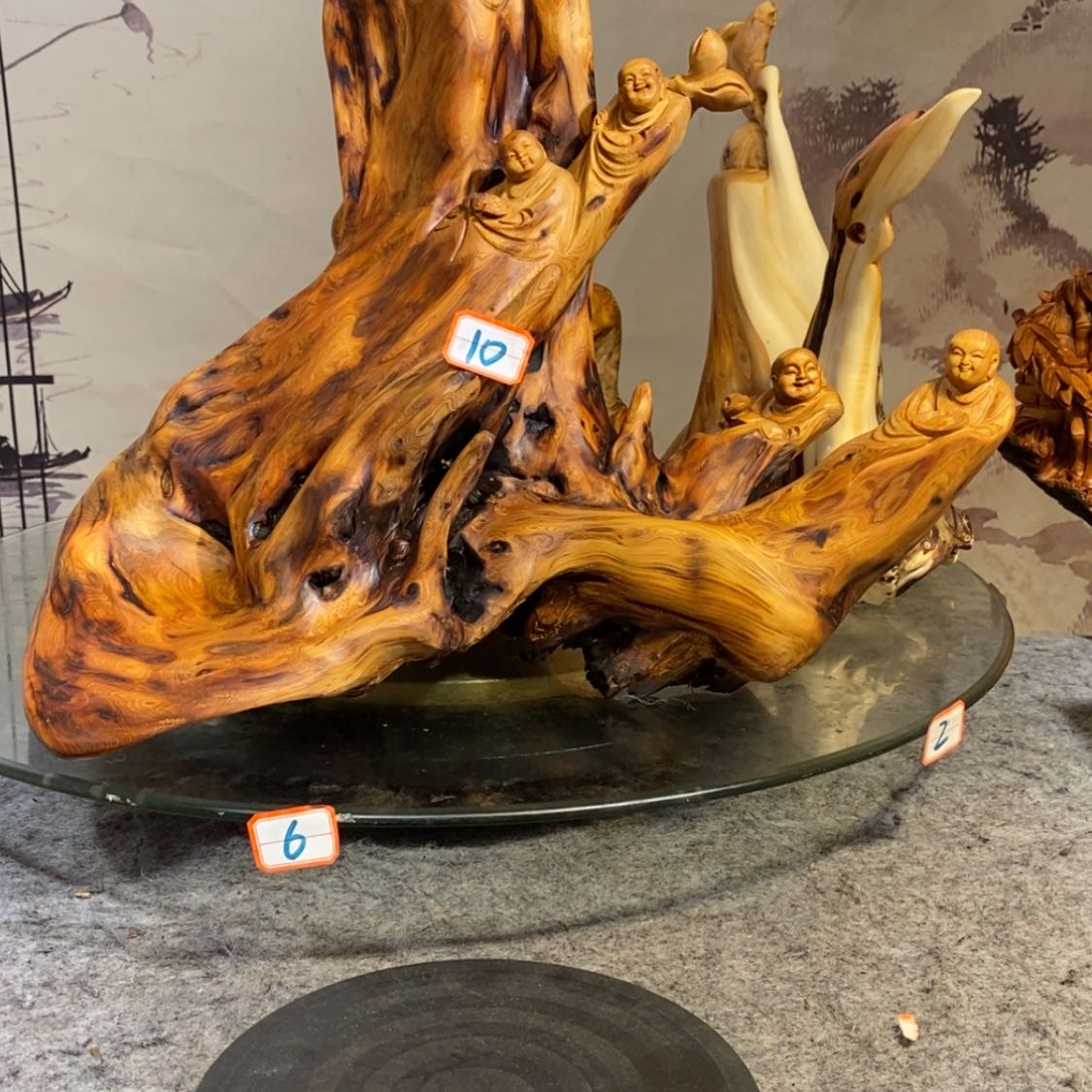 【闪购商品】柏木（崖柏）小*五木雕工艺品摆件家居装饰手把件