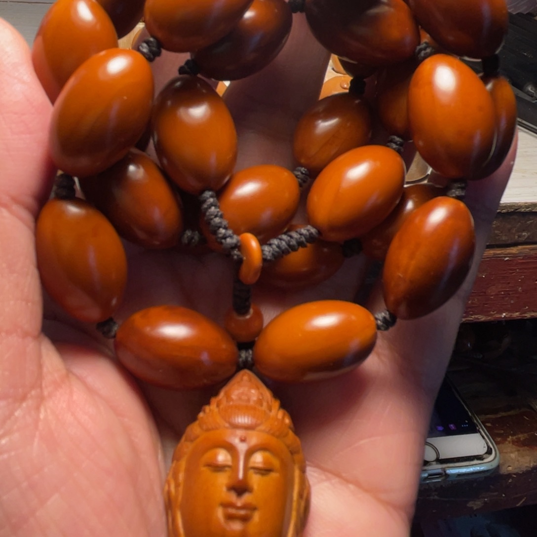 手串/手链橄榄核2.3观音加素核一套