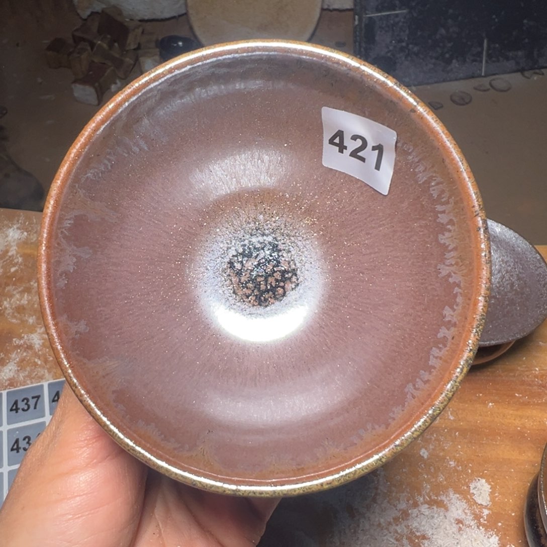 茶盏九月茶盏微瑕柴烧421