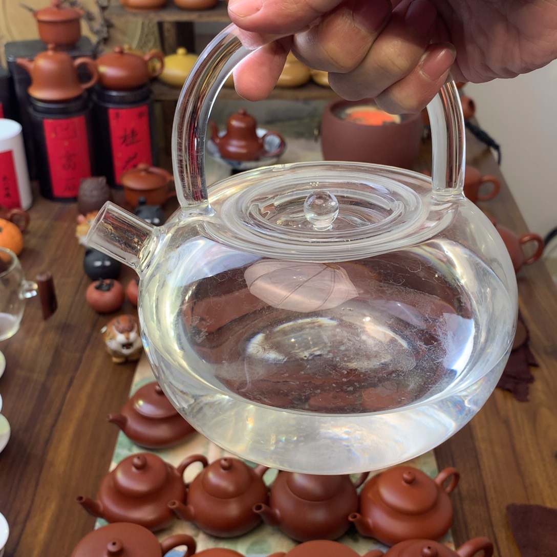 高端玻璃大容量煮水壶800ml