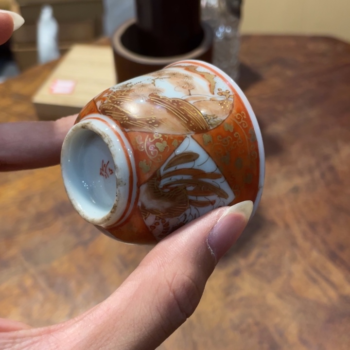 不***斋陶瓷小六古美术工艺品摆件