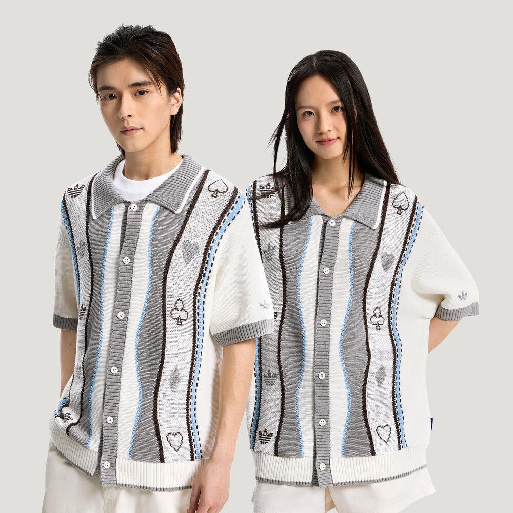 ADIDAS U POLO SHIRT SS 迪士尼联名款休闲运动针织开衫 KY8310