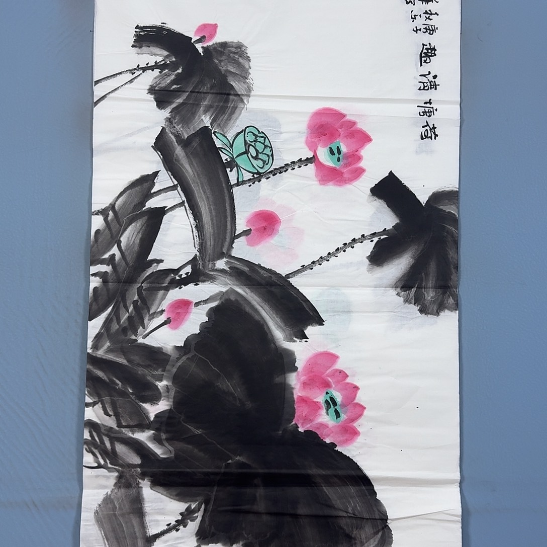 国画1628 牡丹一如您初来