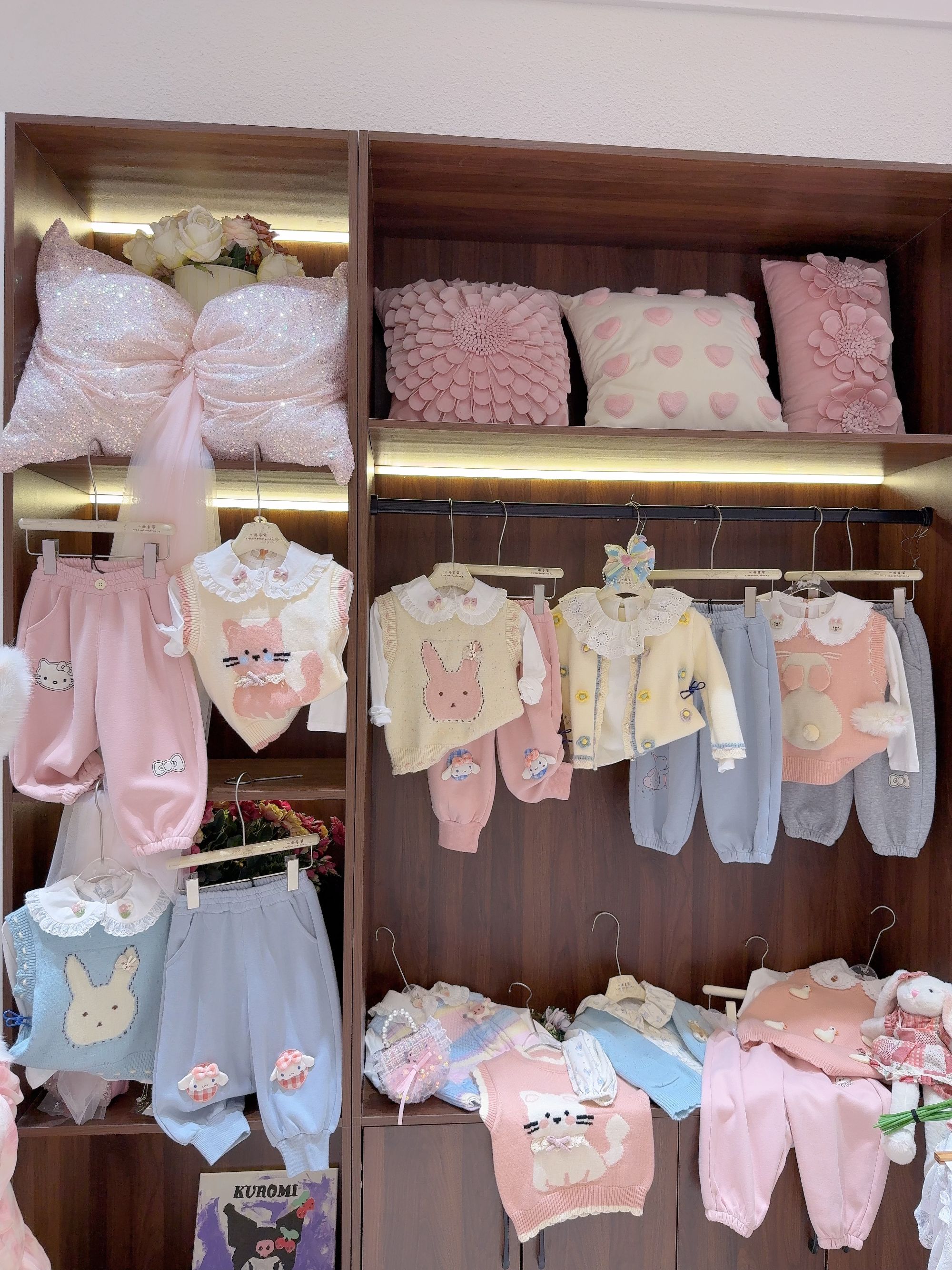 小渔直播批发（车里的码不能扣货，对接店铺客服后再选货）儿童套装