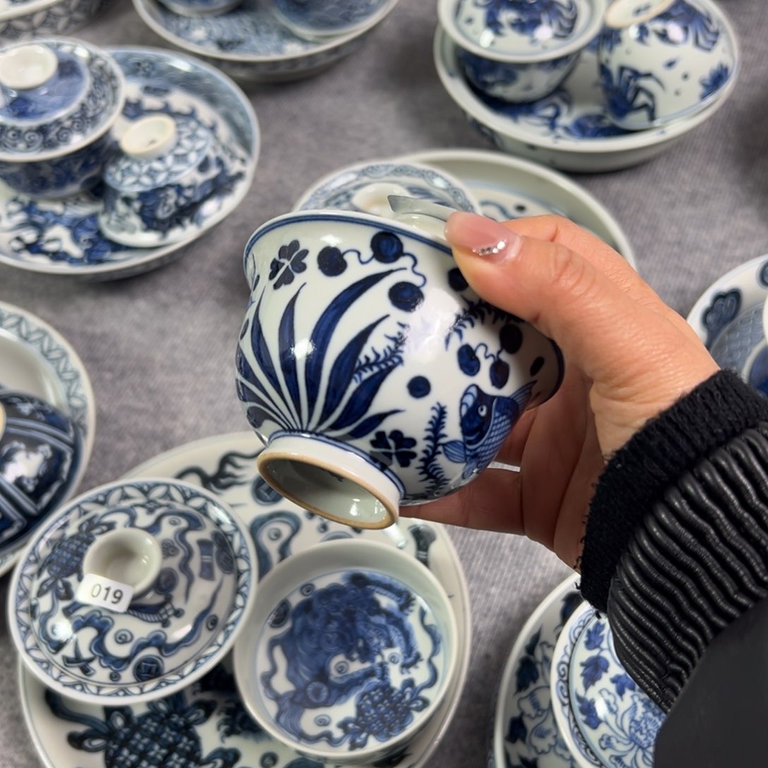 韭**割景德镇手工手绘茶具