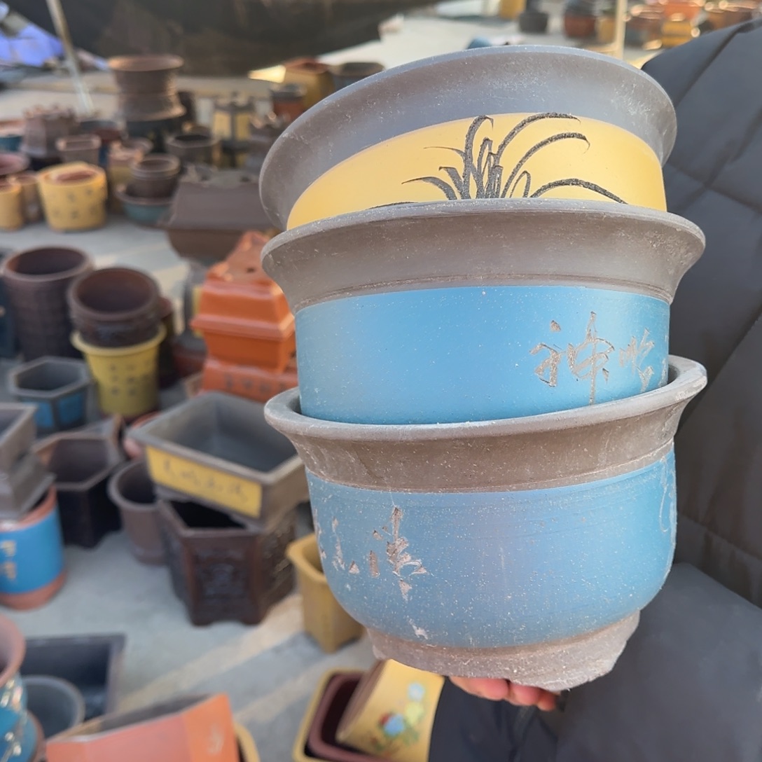 紫砂花盆瑕疵和瑕疵