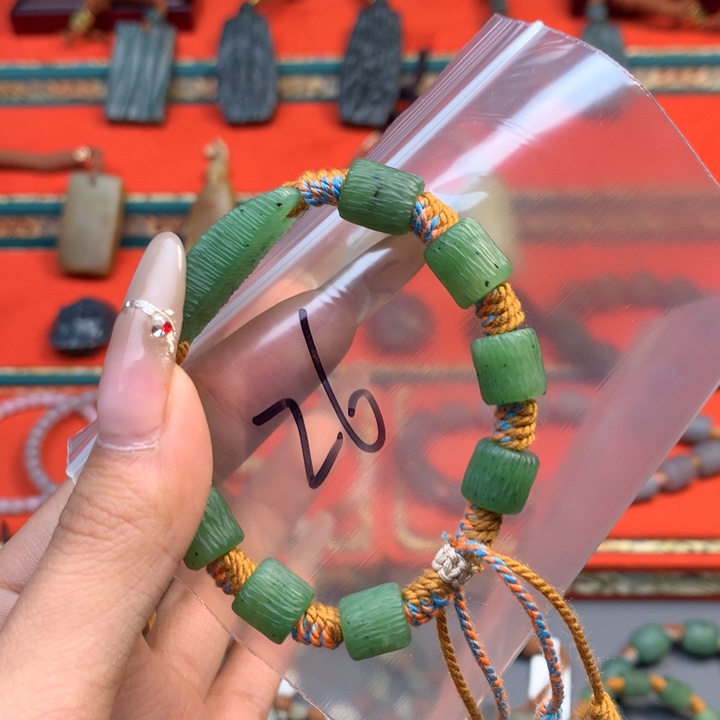 和田玉（糖玉）颈饰未镶嵌L****?