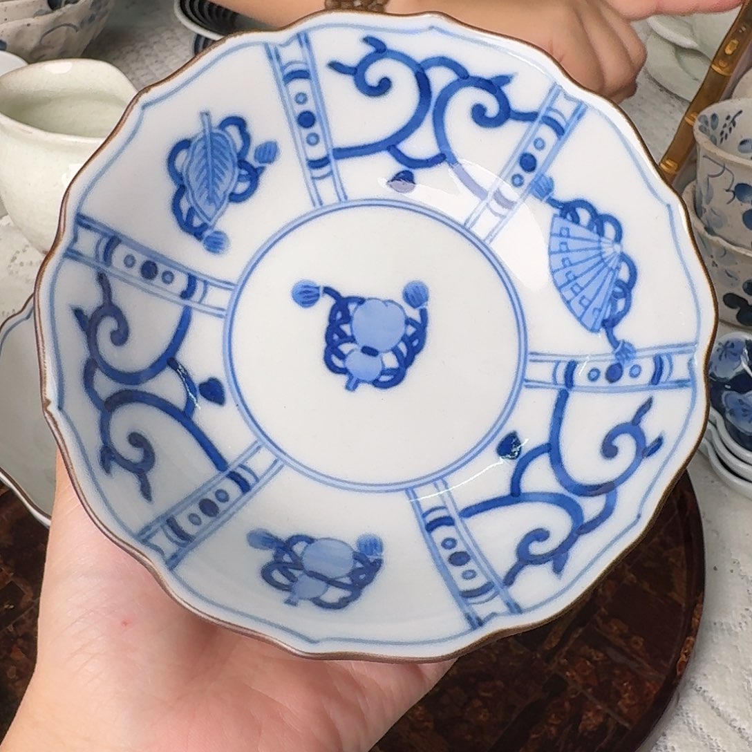 瓷片葫芦13厘米小钵