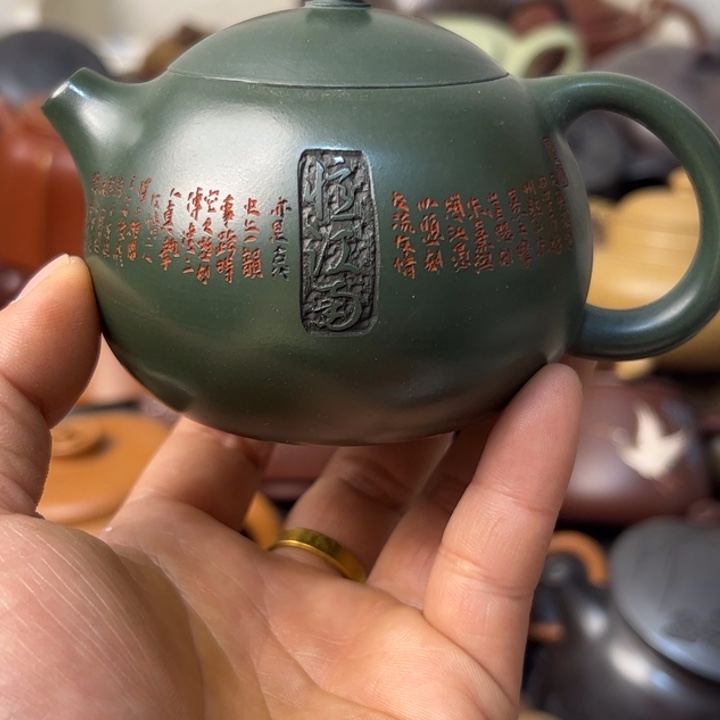 紫砂茶壶把手开裂石英砂结块