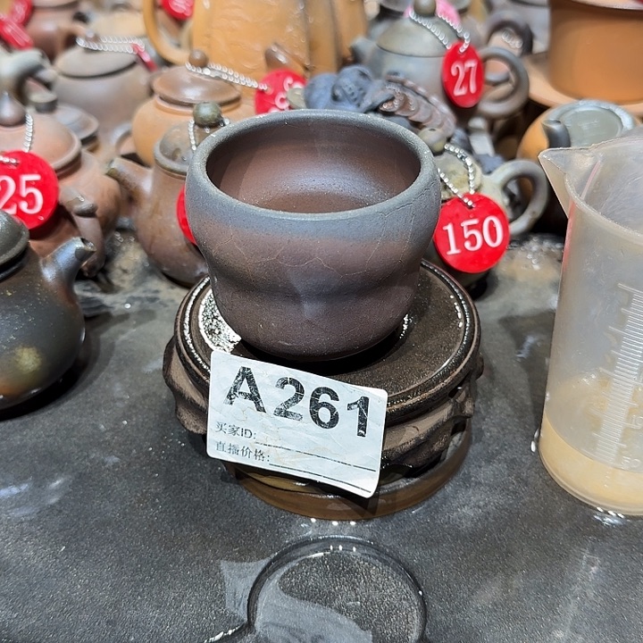 达***金茶壶紫砂坭兴陶柴烧