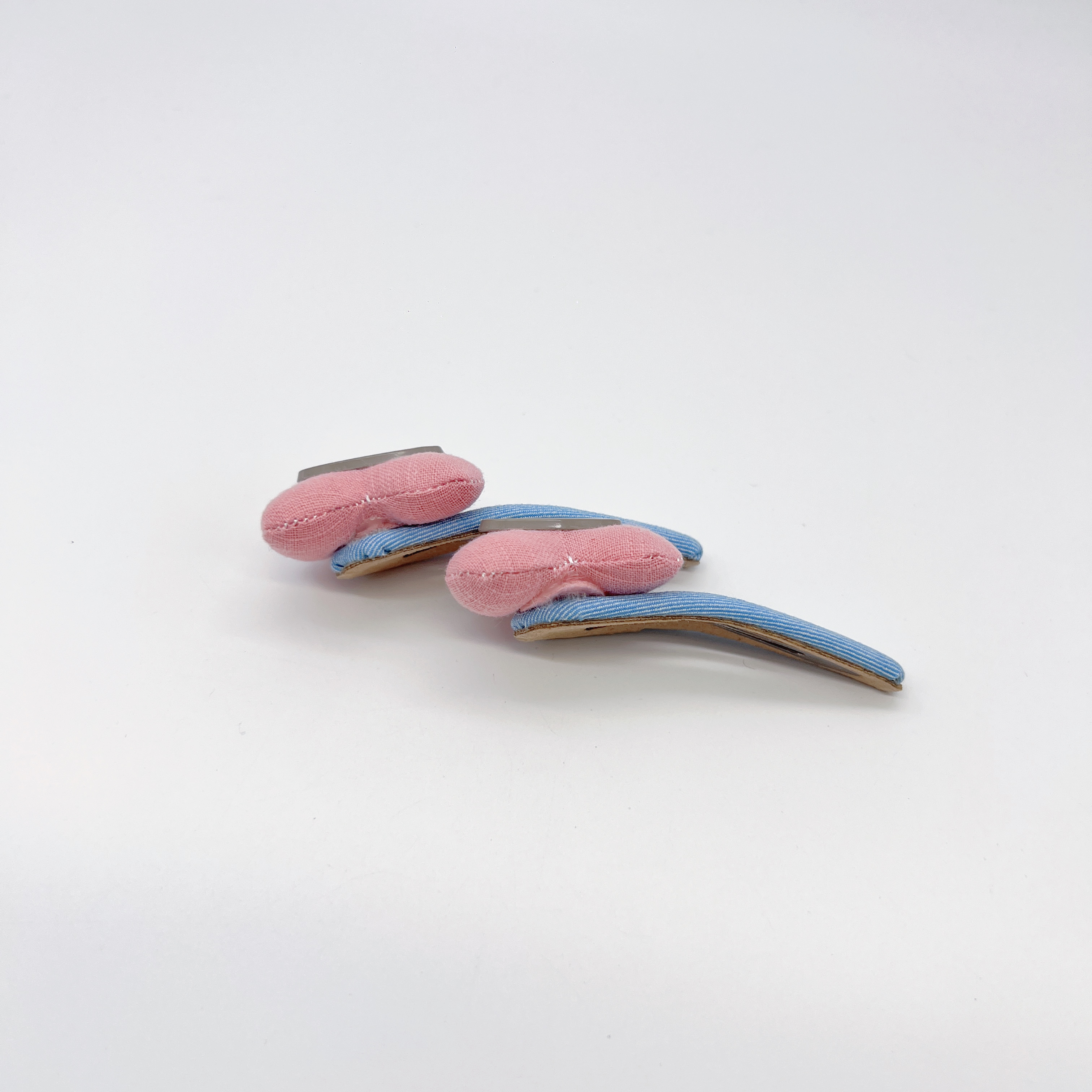 Mi33  布艺爱心字母BB夹 Y18064C2-5 