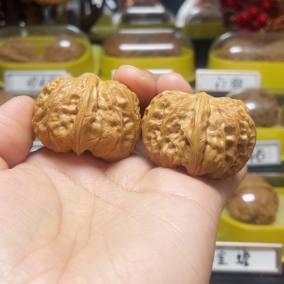 把件文玩核桃门头沟元宝34尺寸