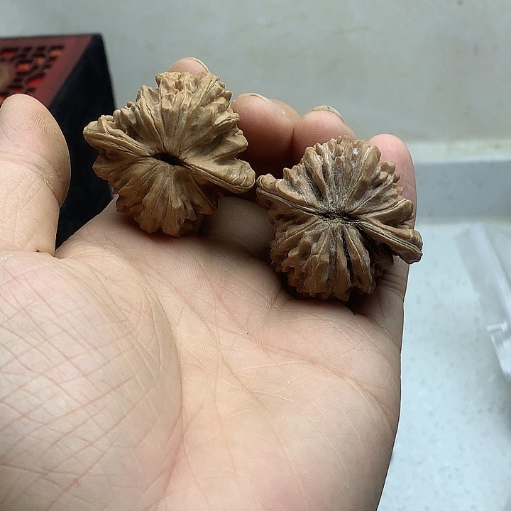 吊坠文玩核桃40 楼子小黄尖