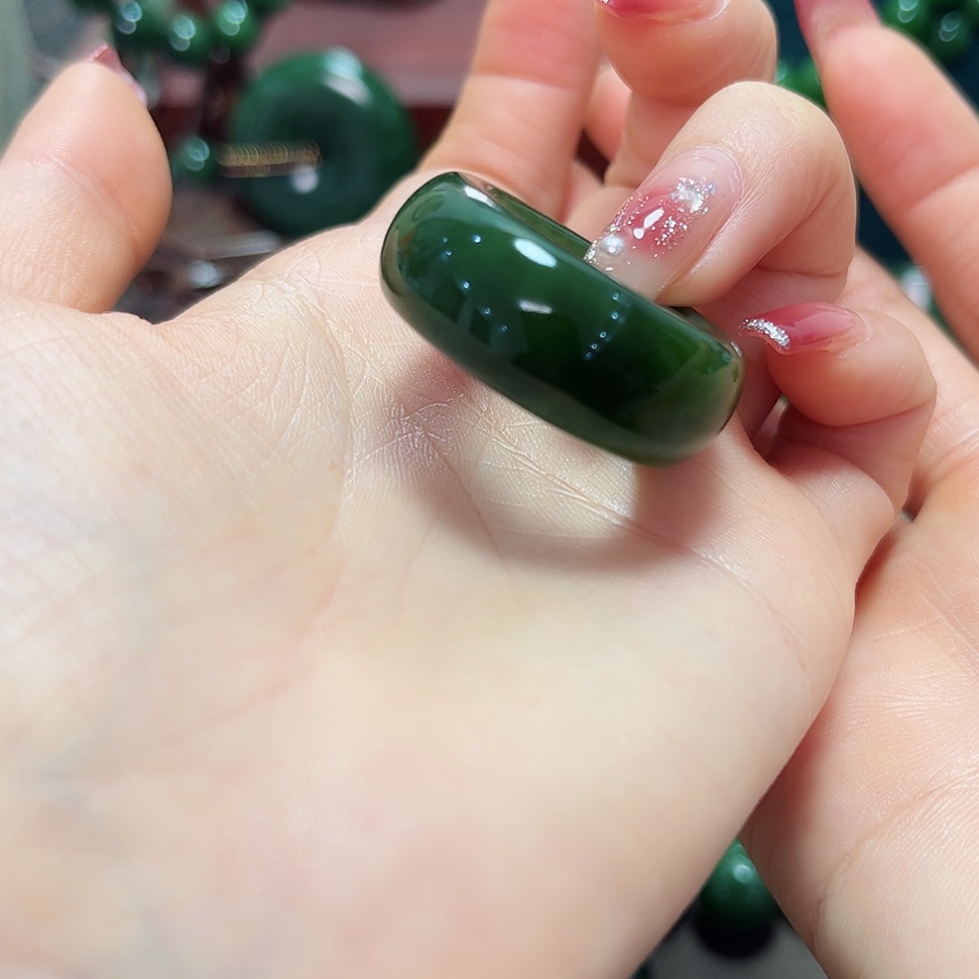 和田玉戒指未镶嵌二*