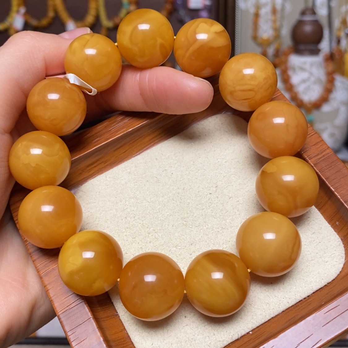 【闪购商品】手链蜜蜡未镶嵌手串