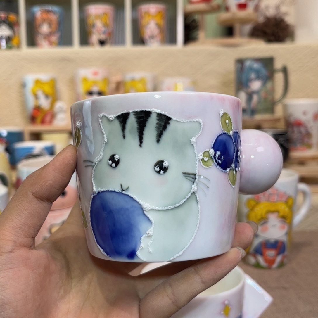 杯子景德镇陶瓷马克杯