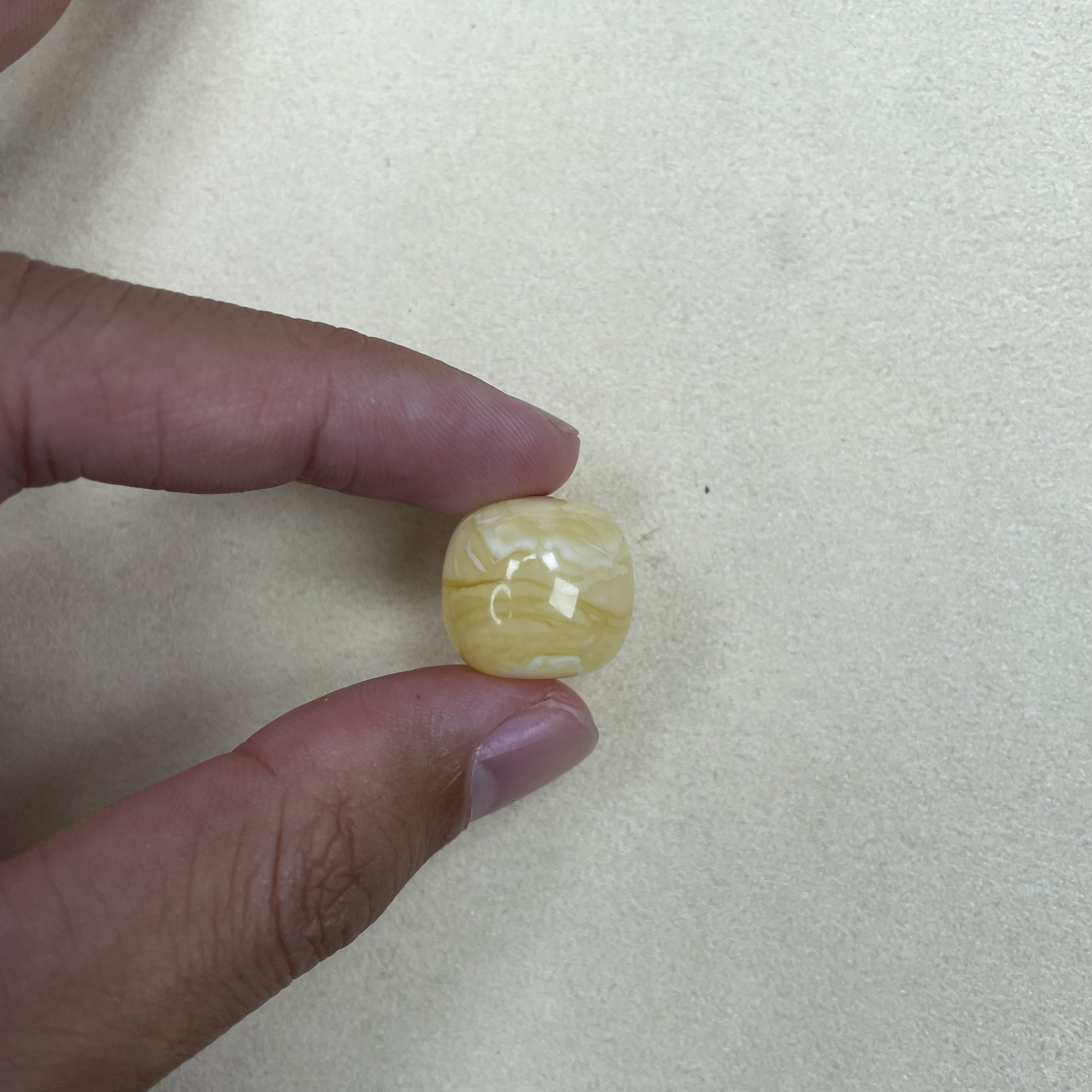 卡16.7mm浓蜡白虎皮 9号
