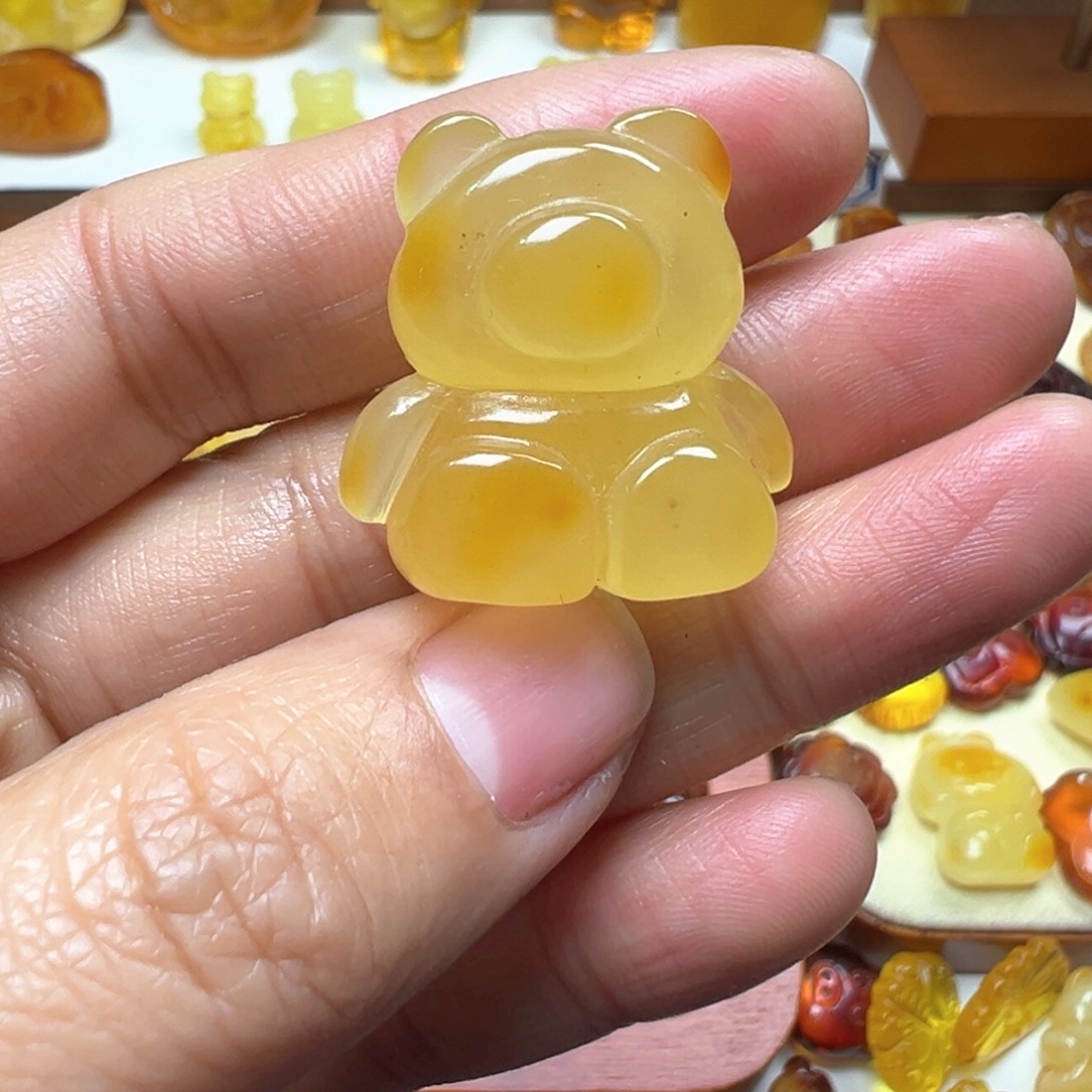 琥珀吊坠(不含链)未镶嵌