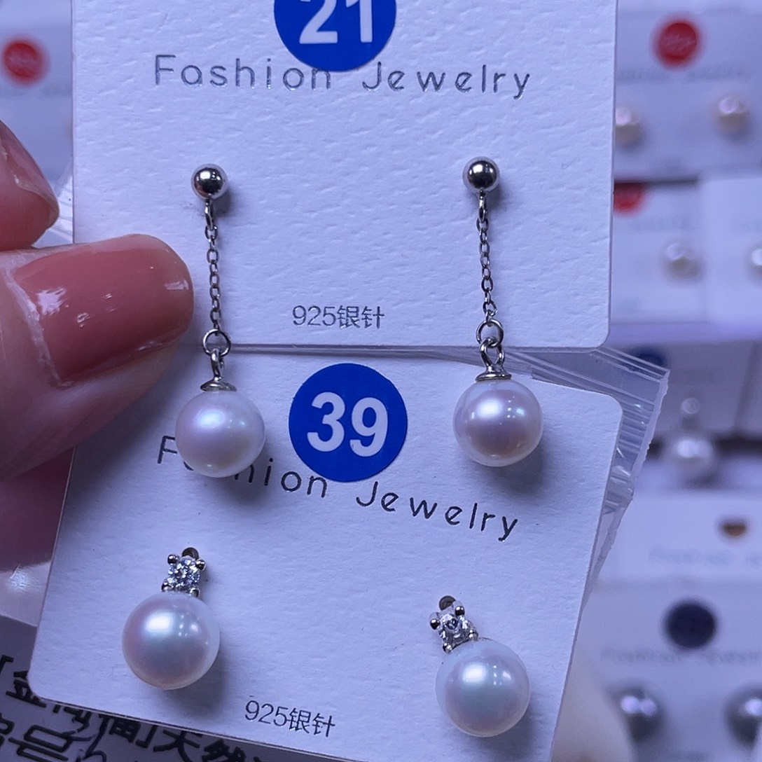 橙***.银S925镶嵌颈饰淡水珍珠