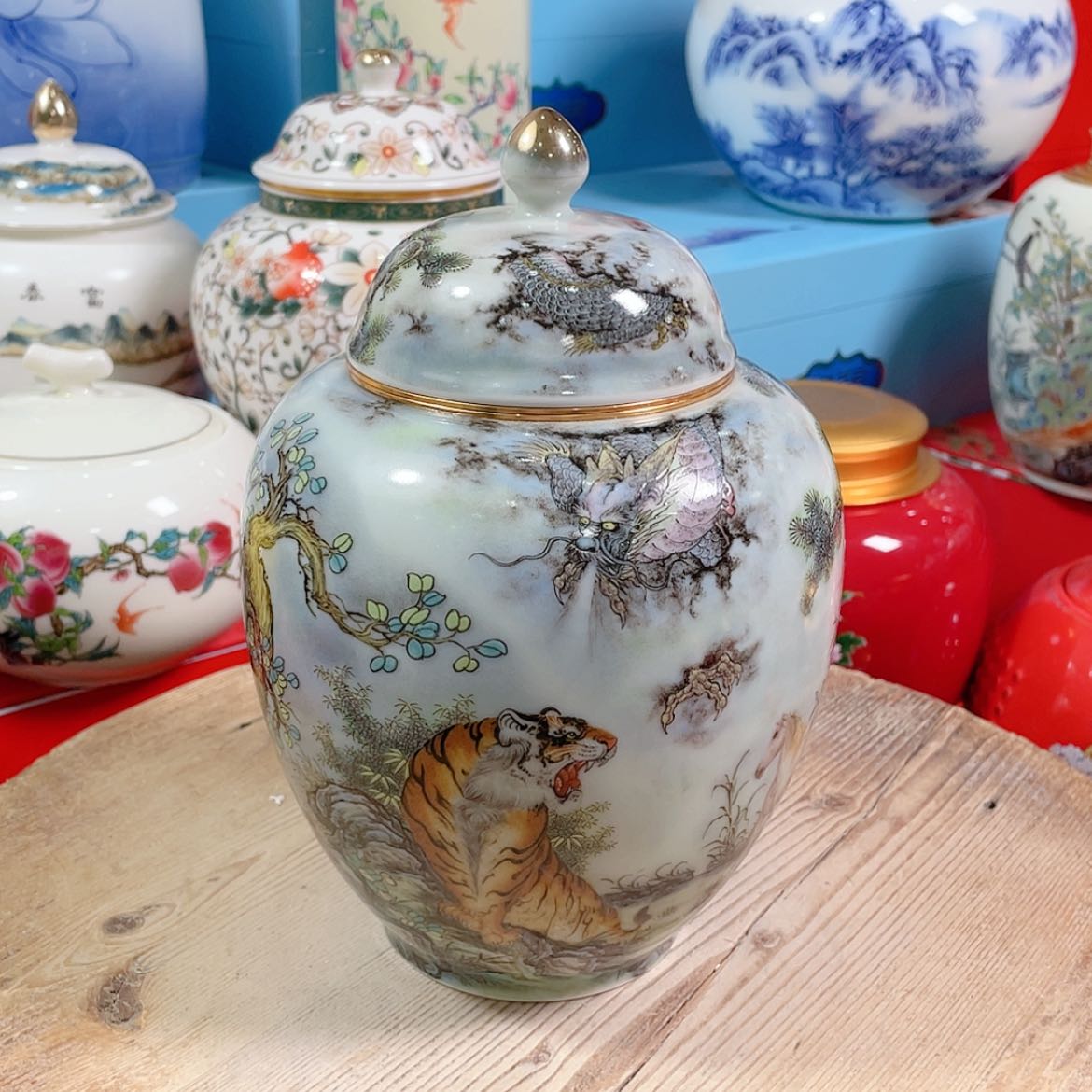 【闪购商品】罐陶瓷茶叶罐密封罐