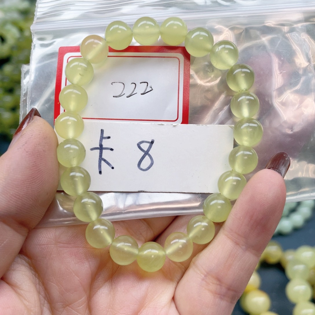 未镶嵌蛇纹石玉手串