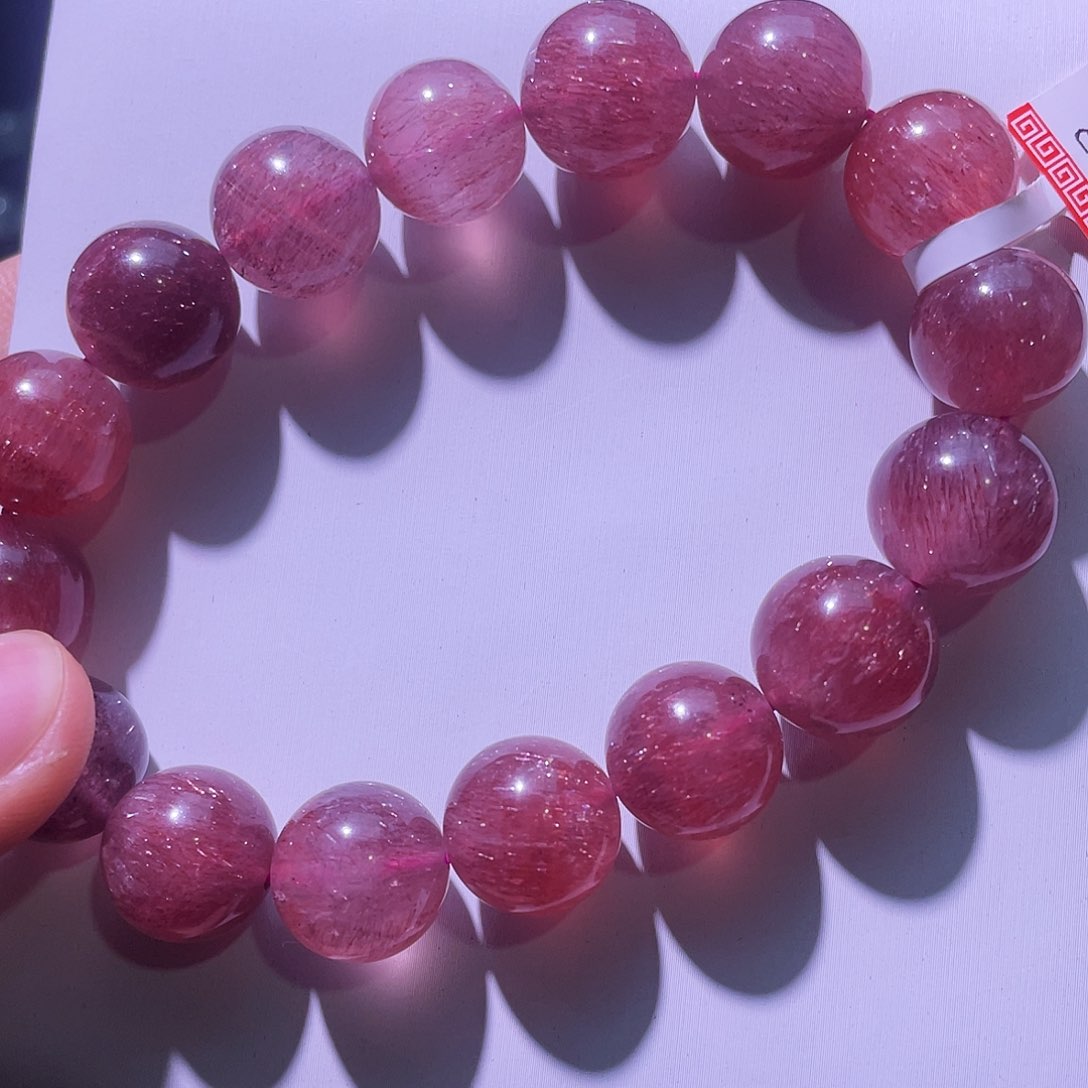 水晶手链未镶嵌红超七