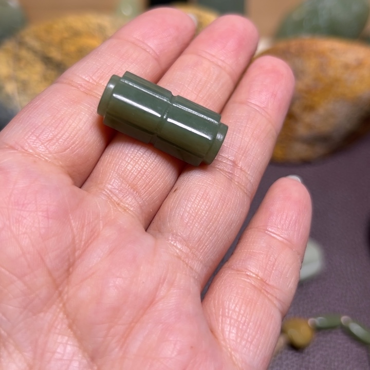 风***6岫岩河磨玉（透闪石质玉）未镶嵌颈饰