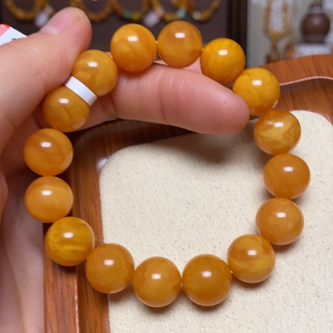 【闪购商品】手链蜜蜡未镶嵌手串