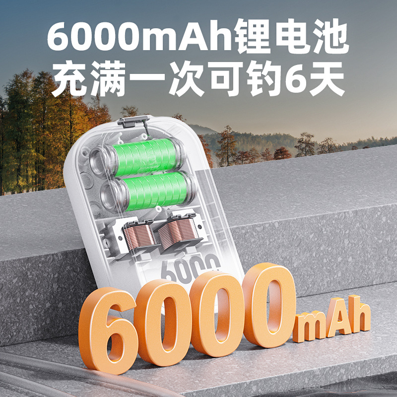 老渔匠户外充电增氧气泵钓鱼专用小型便携式鱼缸充氧打氧机加氧器