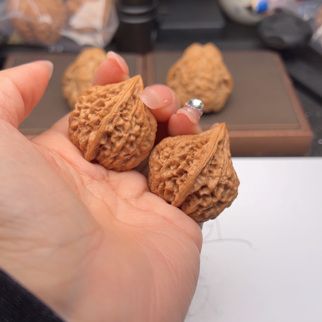 文玩核桃把件座佛34