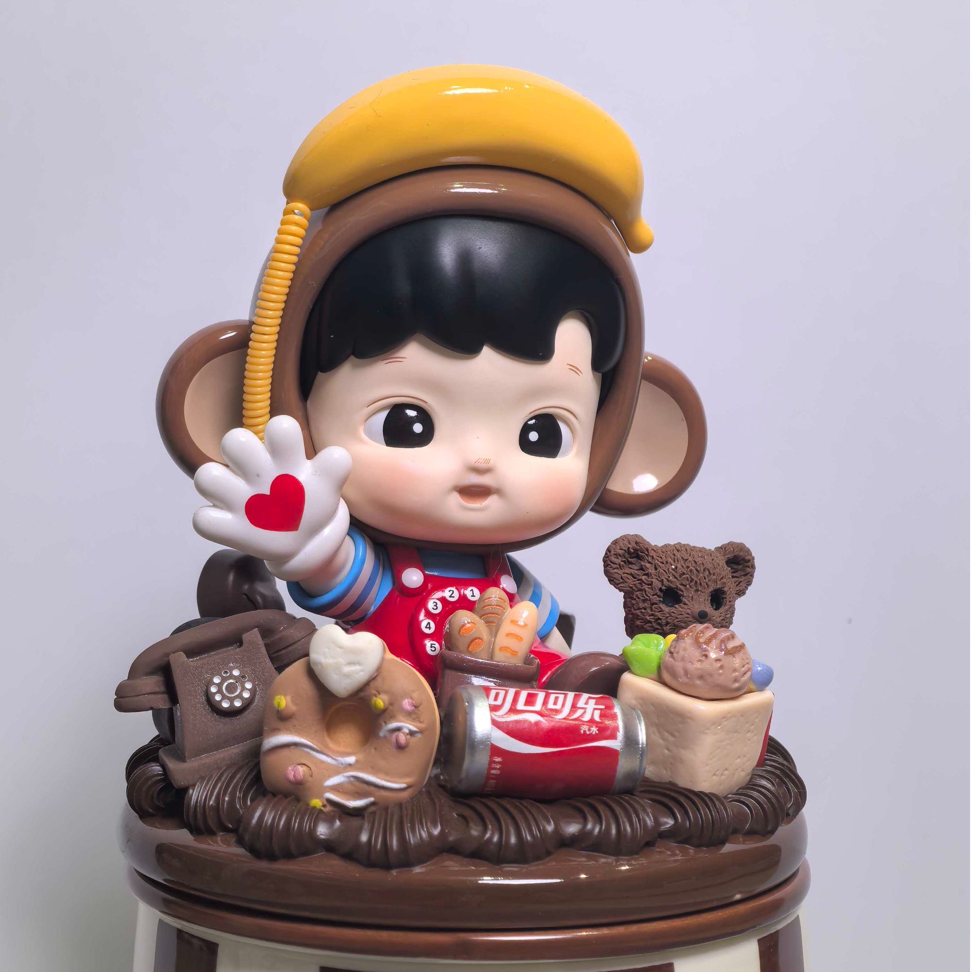 咪米酱创意手工奶油胶个性DIY饰品摆件