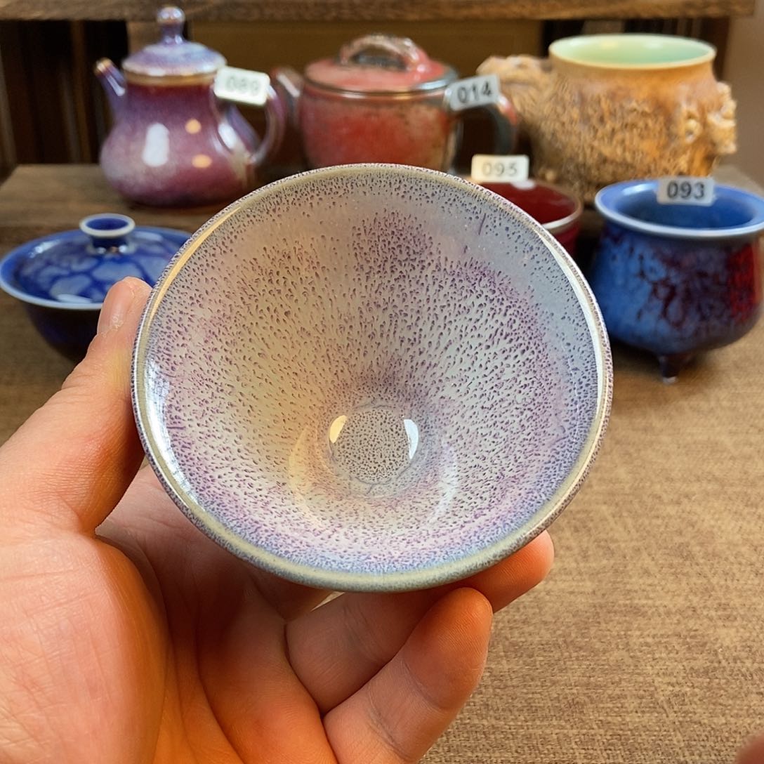 瓷片钧瓷茶器家用杯子