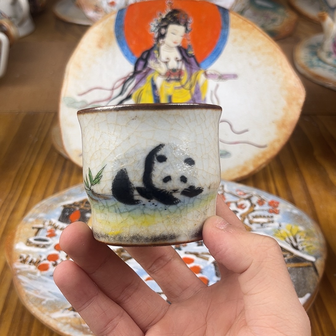 凯***文杯景德镇陶瓷手作