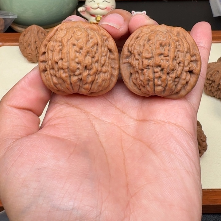 把件文玩核桃全品莲花39