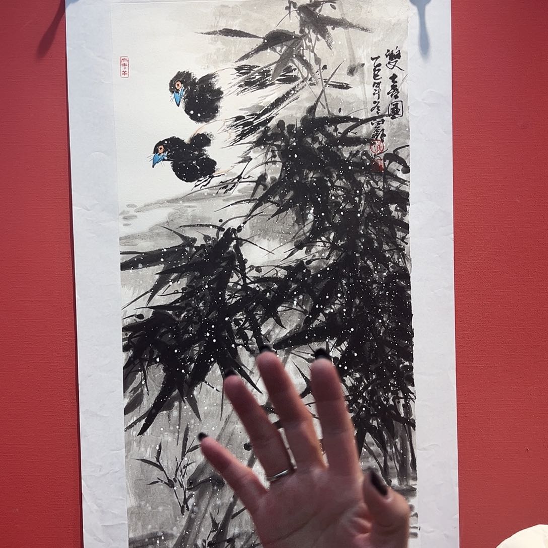 国画卢付垒国画作品