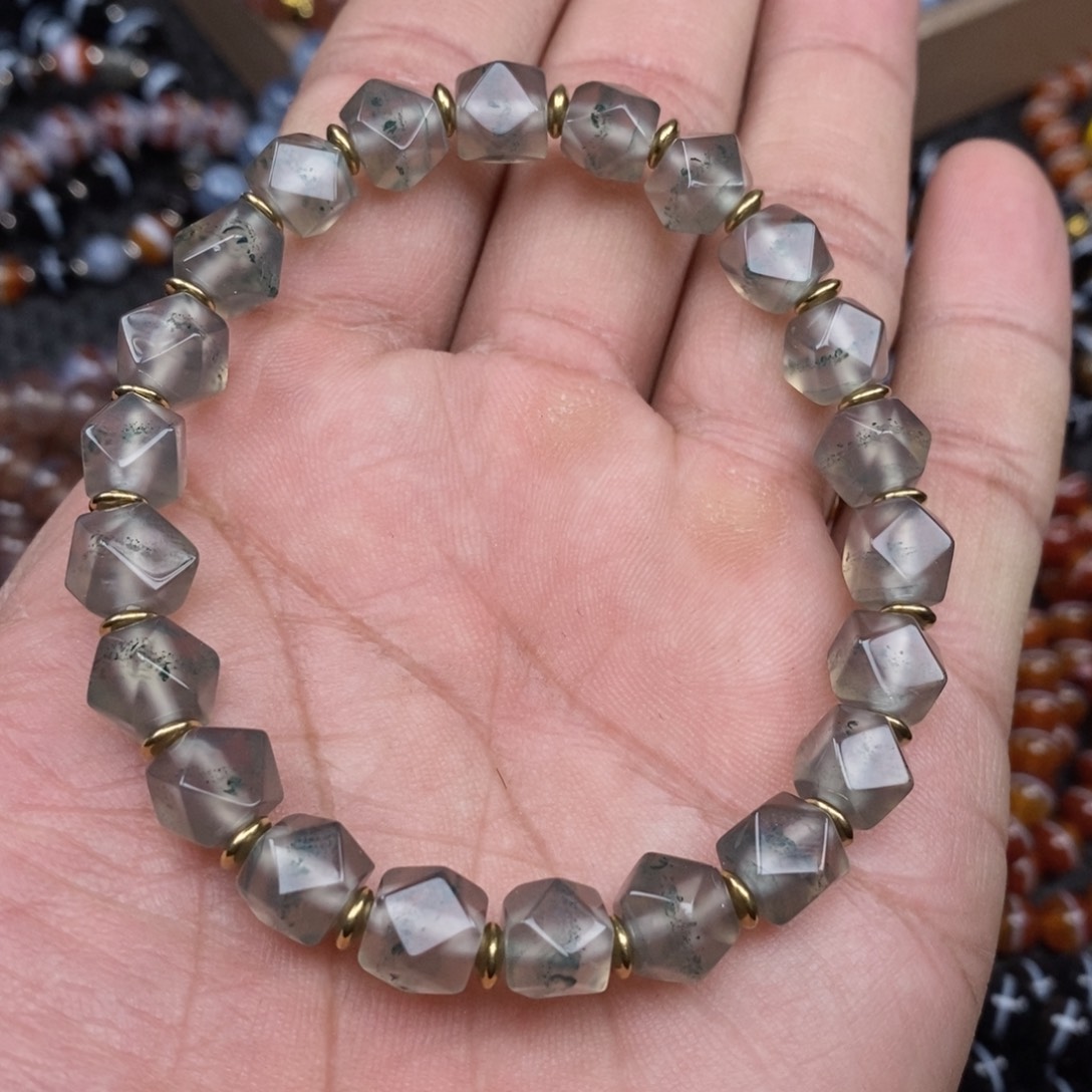 玛瑙/玉髓合金手链