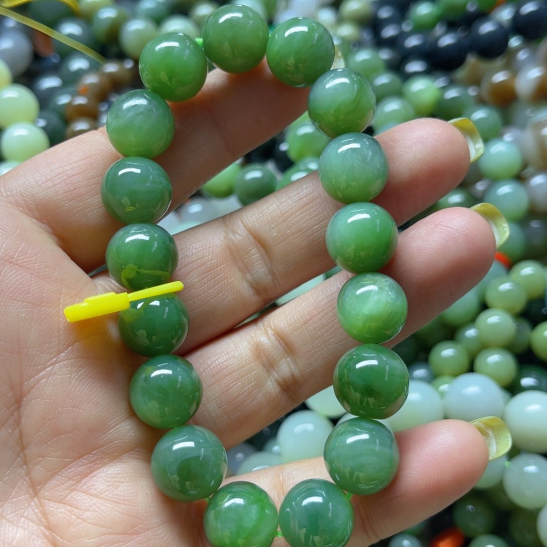 和田玉手链未镶嵌