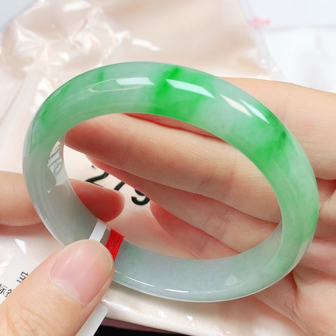 未镶嵌手镯翡翠抖音279