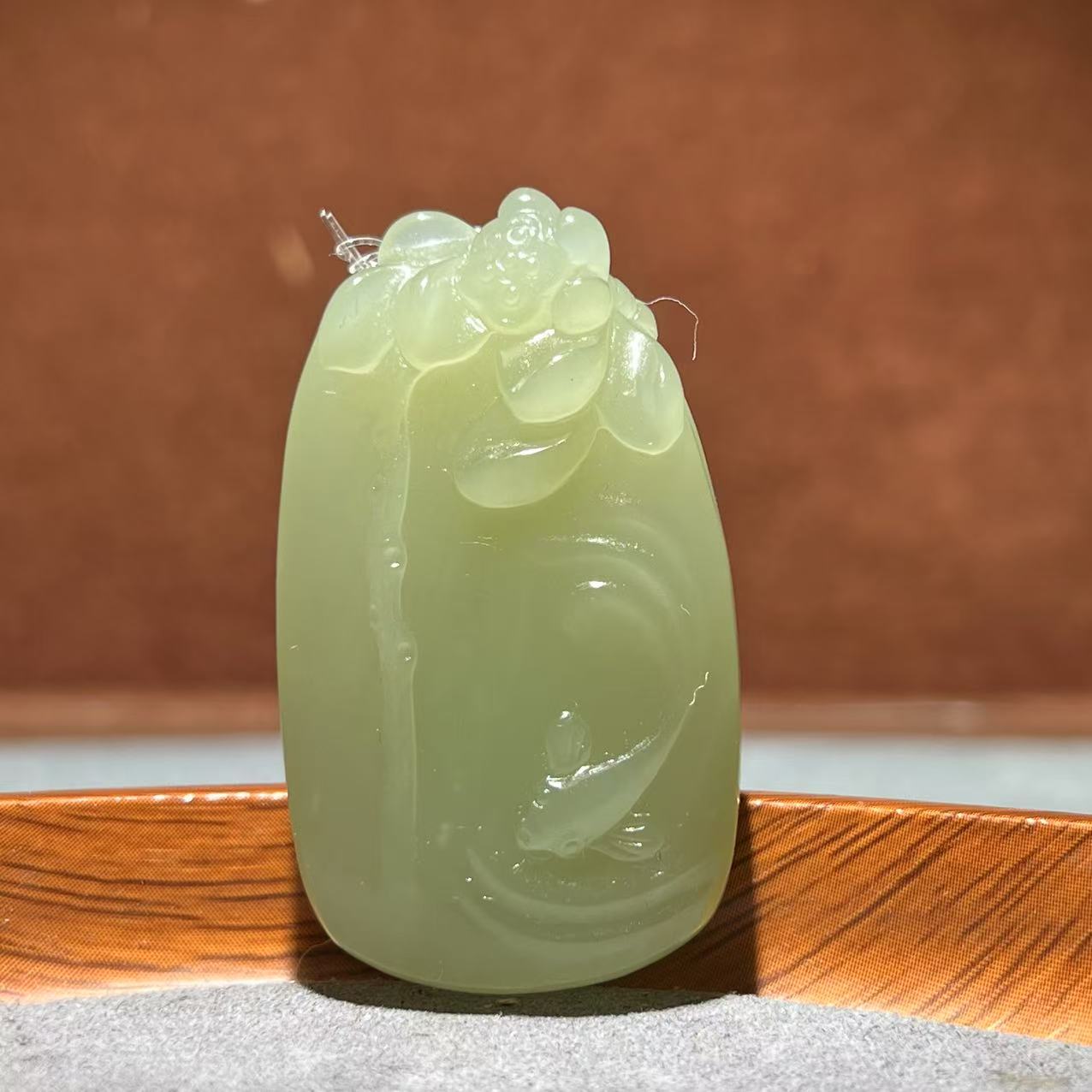 【张老斯珠宝】天然和田玉吊坠lx27031