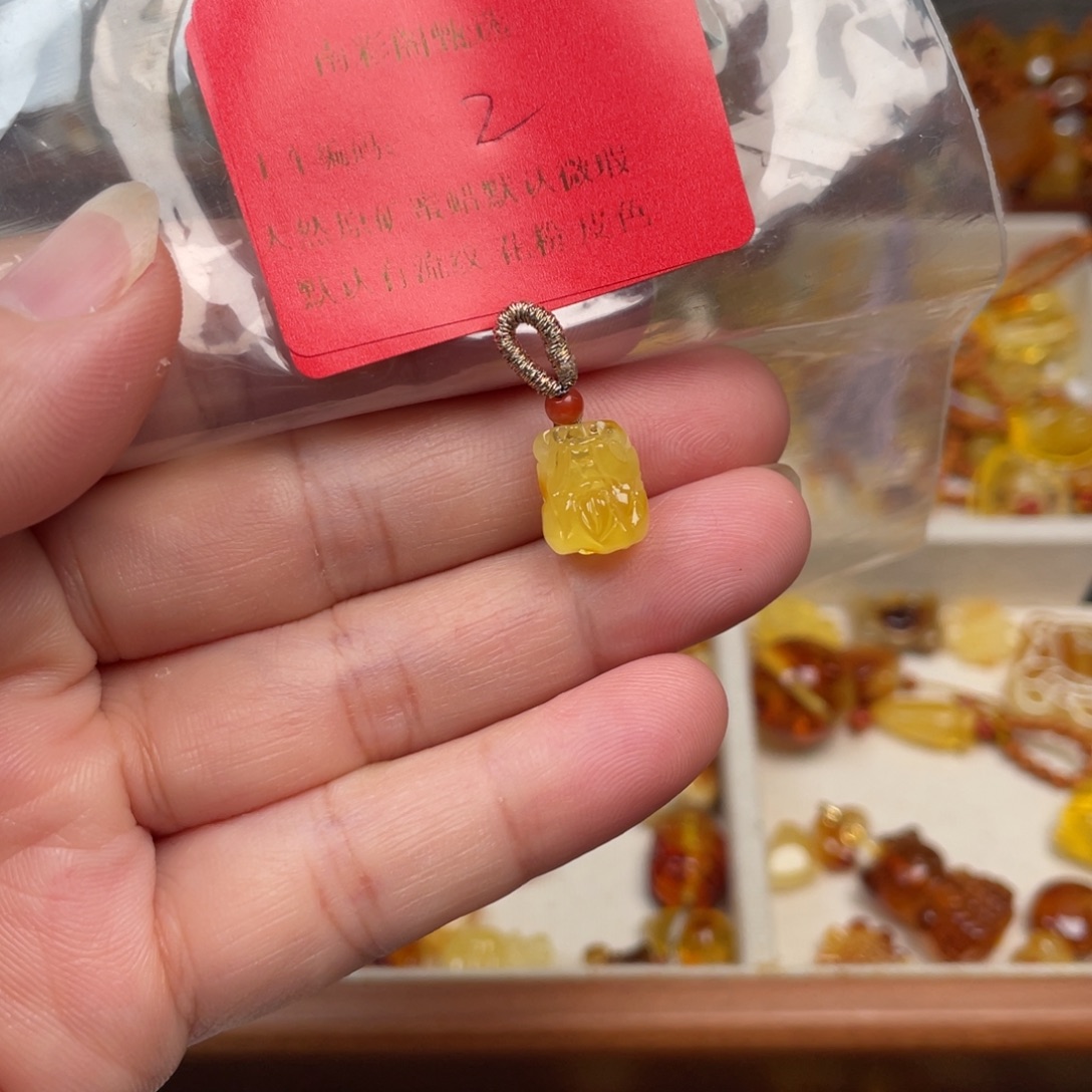 裸石琥珀未镶嵌2，