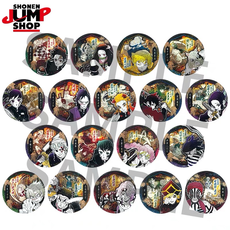 「杰森」Jump Shop 坂本/鬼灭/电锯人 吧唧盲盒（代拆）