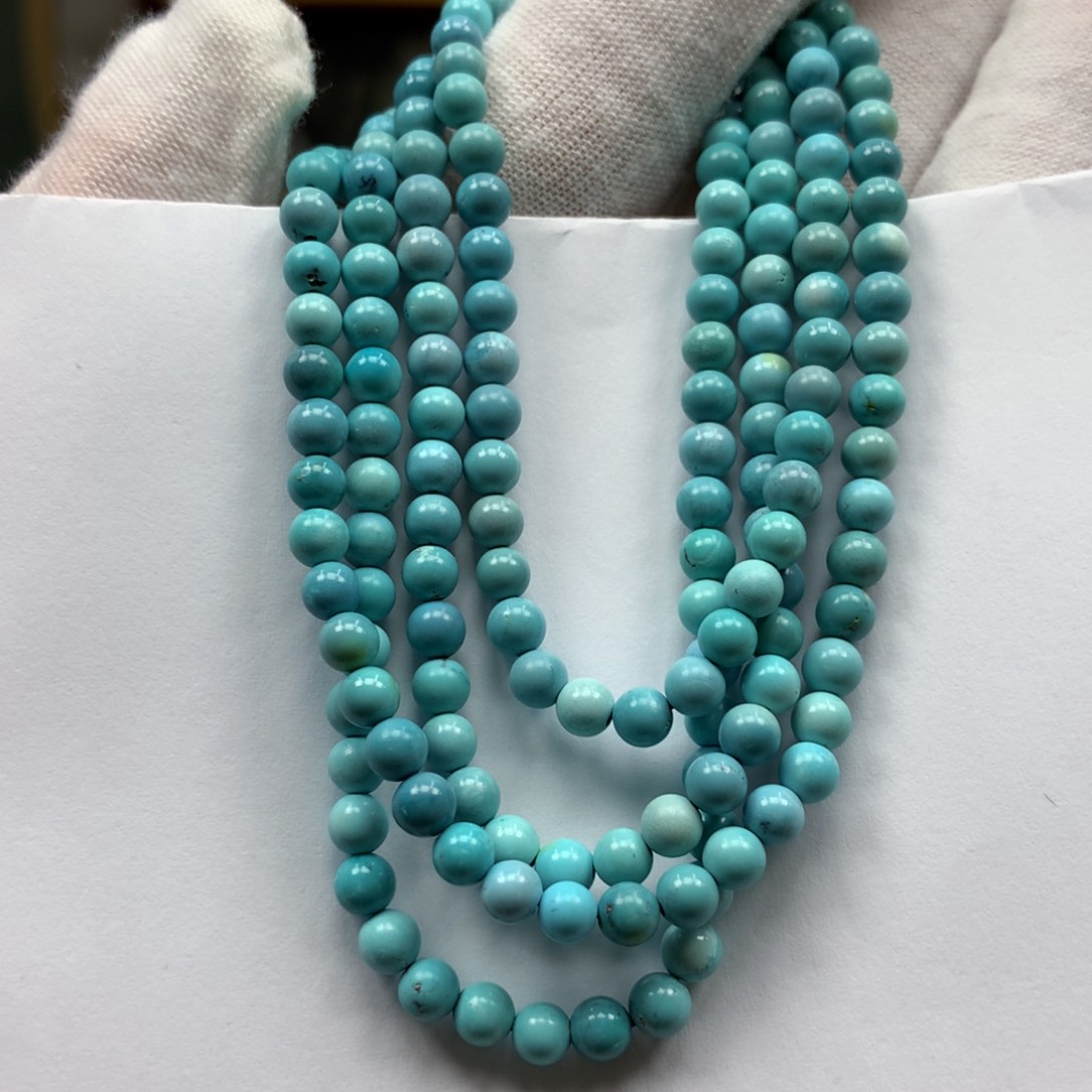 绿松石长链未镶嵌