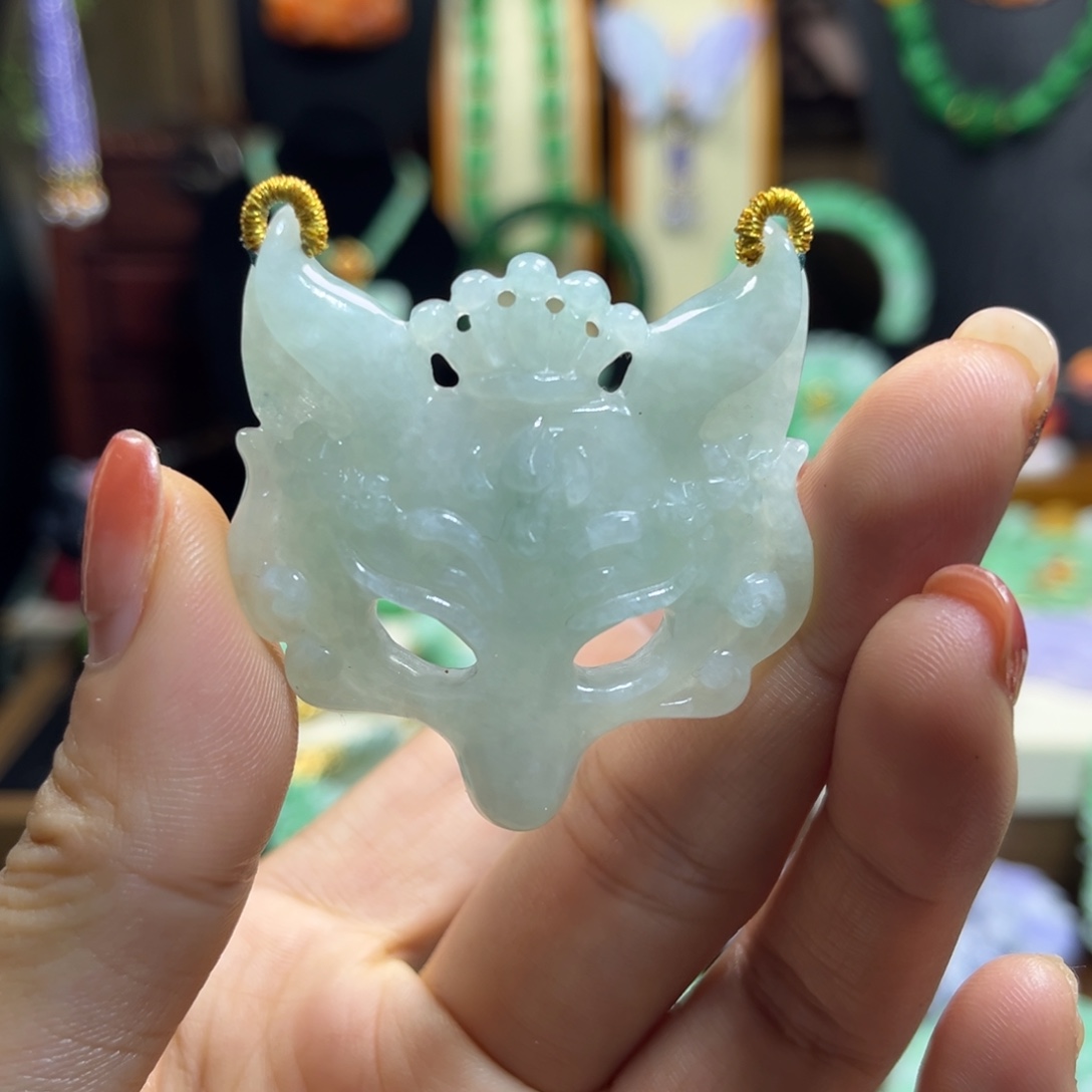 翡翠未镶嵌颈饰天然翡翠