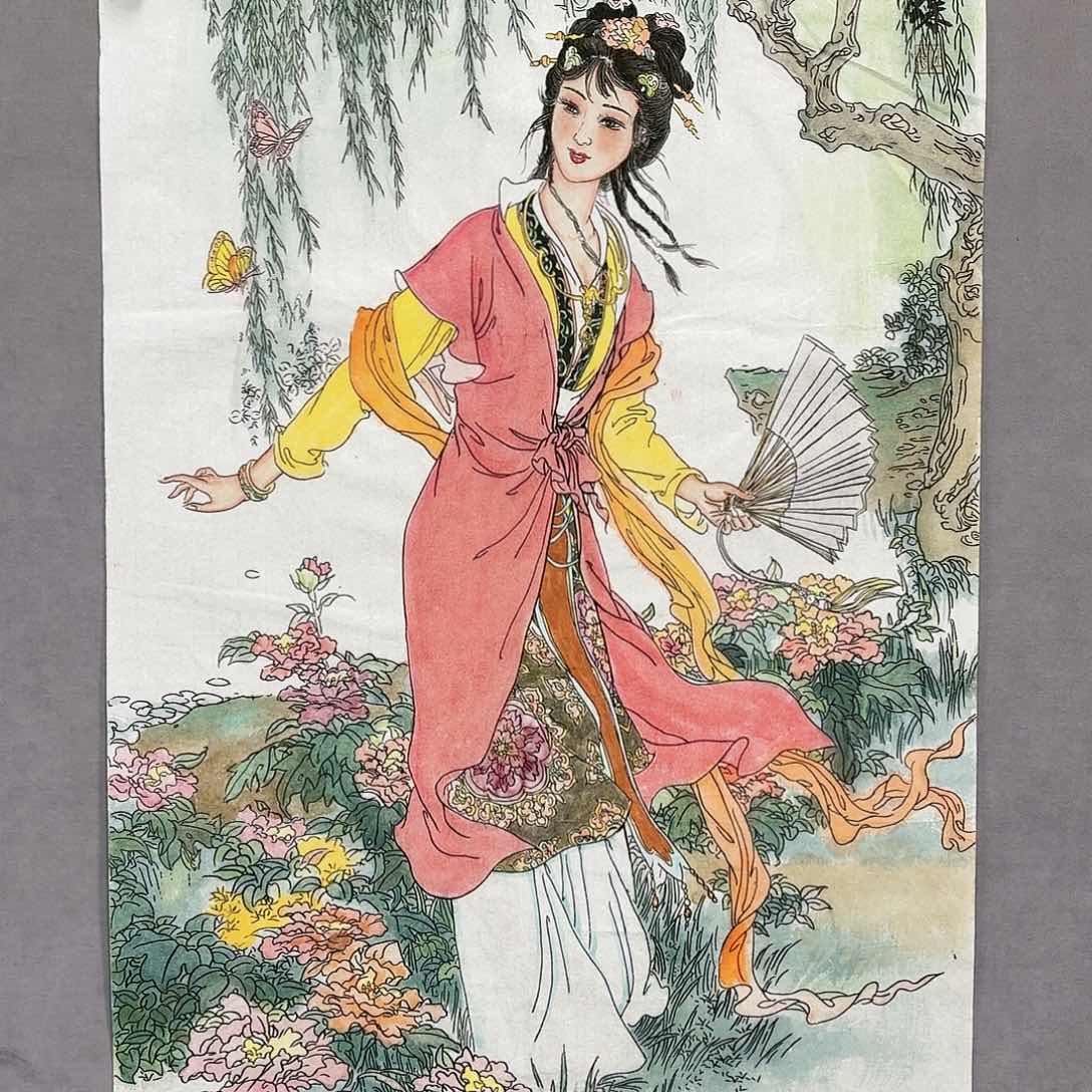 国画国画纯手绘作品请放心去藏