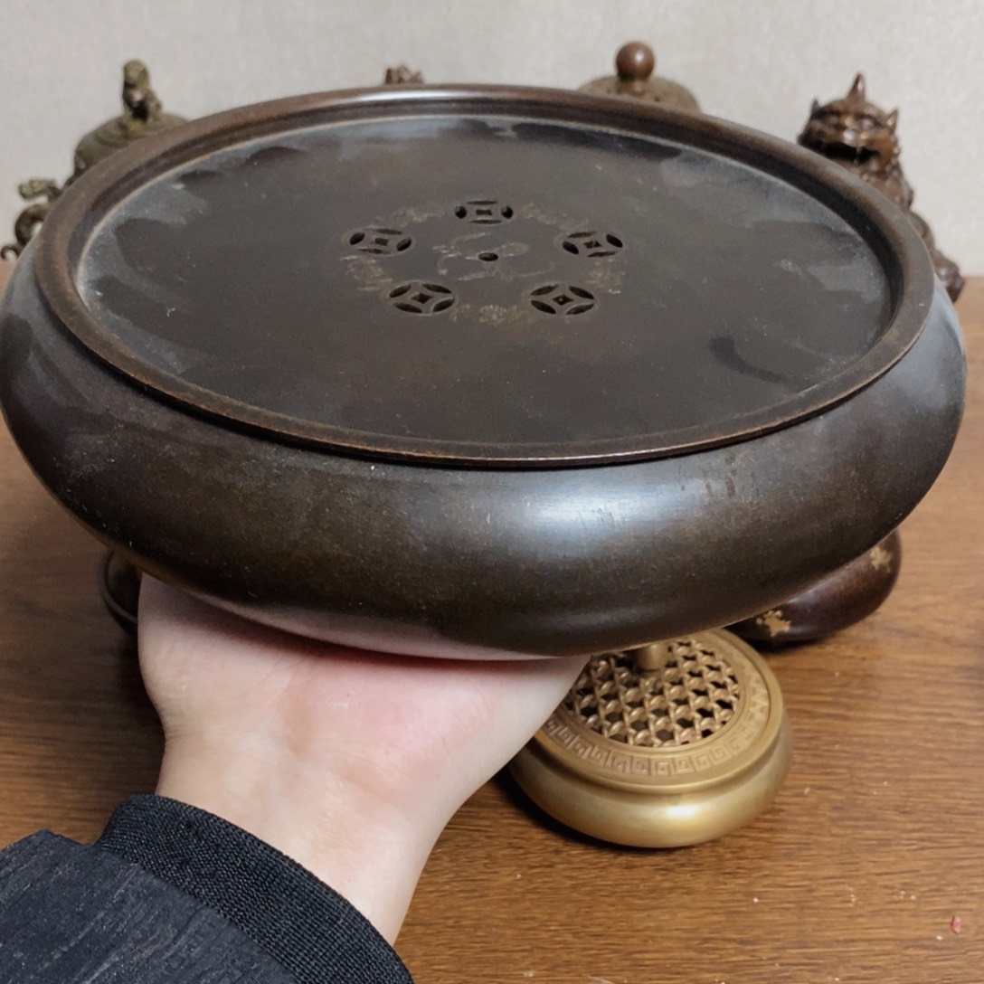铜盛世铜炉铜器香炉工艺品