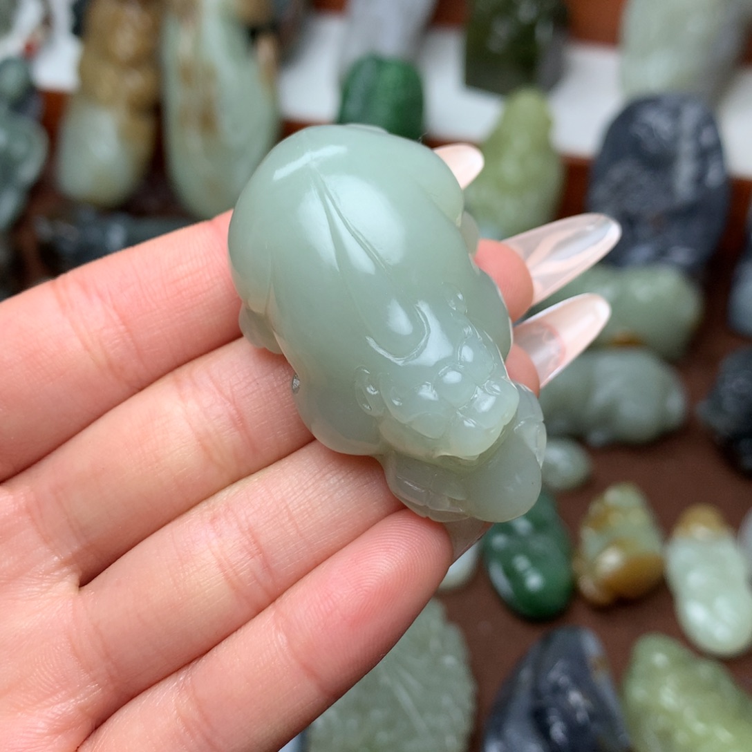 和田玉挂件未镶嵌