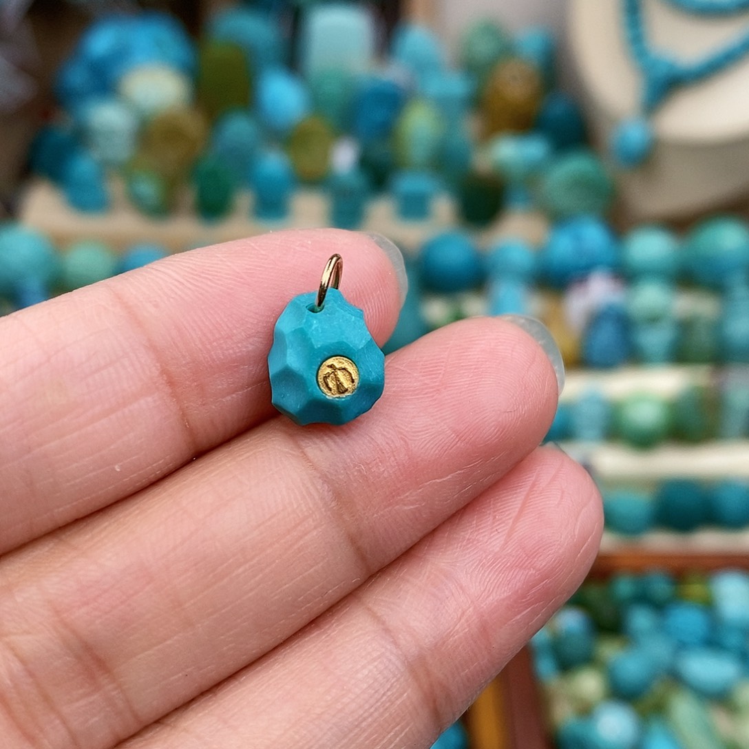 绿松石珠宝奇石未镶嵌